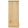Cómoda cajonera Corona madera maciza de pino 92x48x120 cm