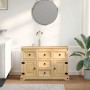 Aparador Corona madera maciza de pino 112x40x75 cm