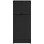 Aparador de madera contrachapada negro 30x30x70 cm de vidaXL, Aparadores - Ref: Foro24-811118, Precio: 117,73 €, Descuento: %