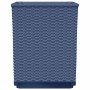Jardineras 2 uds polipropileno azul gris 30x30x37 cm