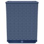 Jardineras 2 uds polipropileno azul gris 30x30x37 cm