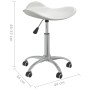 Silla de oficina de cuero sintético blanco de vidaXL, Sillas de oficina - Ref: Foro24-3088555, Precio: 57,03 €, Descuento: %