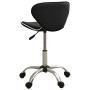 Schwarzer Bürostuhl aus Kunstleder von vidaXL, Bürostühle - Ref: Foro24-3088626, Preis: 83,95 €, Rabatt: %