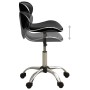 Schwarzer Bürostuhl aus Kunstleder von vidaXL, Bürostühle - Ref: Foro24-3088626, Preis: 83,95 €, Rabatt: %