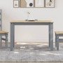 Mesa de comedor Panama madera maciza de pino gris 117x60x75 cm en Mesas de cocina y de comedor | Comprar online en Foro24