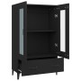 Schwarzes Sideboard aus Holzwerkstoff, 70 x 31 x 115 cm von vidaXL, Sideboards - Ref: Foro24-812556, Preis: 87,13 €, Rabatt: %