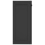 Armario de almacenaje exterior PP negro 65x37x85 cm