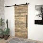 Beschlagsatz für SKIEN Schiebetüren Stahl schwarz 183cm von vidaXL, Türrahmen - Ref: Foro24-145262, Preis: 47,77 €, Rabatt: %