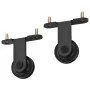 Kit de herrajes para puertas correderas SKIEN acero negro 183cm de vidaXL, Marcos de puertas - Ref: Foro24-145262, Precio: 61...