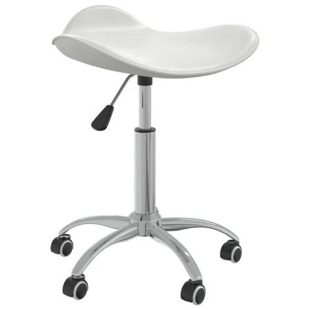 Silla de comedor giratoria cuero sintético blanco de vidaXL, Sillas de comedor - Ref: Foro24-3088565, Precio: 55,28 €, Descue...