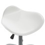 White synthetic leather swivel dining chair by vidaXL, dining chairs - Ref: Foro24-3088565, Price: 57,03 €, Discount: %