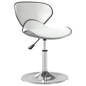 Esszimmerstuhl aus weißem Kunstleder von vidaXL, Essstühle - Ref: Foro24-3088595, Preis: 80,30 €, Rabatt: %