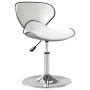 Silla de comedor de cuero sintético blanco de vidaXL, Sillas de comedor - Ref: Foro24-3088595, Precio: 81,78 €, Descuento: %