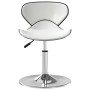Silla de comedor de cuero sintético blanco de vidaXL, Sillas de comedor - Ref: Foro24-3088595, Precio: 81,78 €, Descuento: %