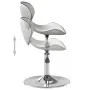 Esszimmerstuhl aus weißem Kunstleder von vidaXL, Essstühle - Ref: Foro24-3088595, Preis: 80,30 €, Rabatt: %
