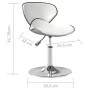 Esszimmerstuhl aus weißem Kunstleder von vidaXL, Essstühle - Ref: Foro24-3088595, Preis: 80,30 €, Rabatt: %