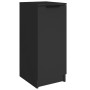 Black engineered wood shoe rack 30x35x70 cm by vidaXL, Shoe racks and shoe organizers - Ref: Foro24-811413, Price: 45,93 €, D...