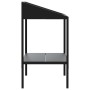Soporte de plantas acero galvanizado antracita 56,5x54,5x100 cm