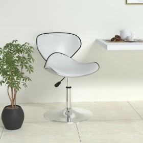 Küchenhocker aus weißem Kunstleder von vidaXL, Küchenhocker - Ref: Foro24-335109, Preis: 81,78 €, Rabatt: %