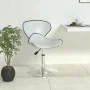 Küchenhocker aus weißem Kunstleder von vidaXL, Küchenhocker - Ref: Foro24-335109, Preis: 80,30 €, Rabatt: %