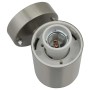 Aplique de exterior Plateado 12 x 7.5 x 27 cm Acero inoxidable