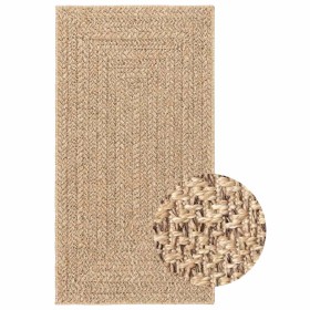 Alfombra ZIZUR apariencia de yute interior y exterior 80x150 cm