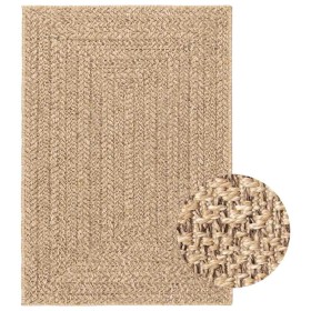 Alfombra ZIZUR apariencia de yute interior y exterior 160x230 cm