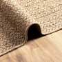 Alfombra ZIZUR apariencia de yute interior y exterior 160x230 cm
