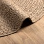 Alfombra ZIZUR apariencia de yute interior y exterior 120 cm