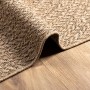 Alfombra ZIZUR apariencia de yute interior y exterior 160x230 cm