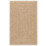 Alfombra ZIZUR apariencia de yute interior exterior 240x340 cm