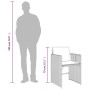 Sillones jardín con cojines 4 uds ratán sintético beige mezcla