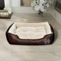 XXL brown and beige dog bed by vidaXL, Beds for dogs - Ref: Foro24-131366, Price: 53,24 €, Discount: %