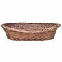 Hundekorb/Haustierbett Weide Natur 69 cm von vidaXL, Betten für Hunde - Ref: Foro24-170341, Preis: 60,03 €, Rabatt: %