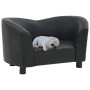 Kunstleder Hundesofa schwarz 67x41x39 cm von vidaXL, Betten für Hunde - Ref: Foro24-170946, Preis: 96,80 €, Rabatt: %