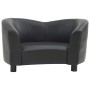 Kunstleder Hundesofa schwarz 67x41x39 cm von vidaXL, Betten für Hunde - Ref: Foro24-170946, Preis: 96,80 €, Rabatt: %