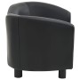 Kunstleder Hundesofa schwarz 67x41x39 cm von vidaXL, Betten für Hunde - Ref: Foro24-170946, Preis: 96,80 €, Rabatt: %