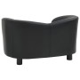 Kunstleder Hundesofa schwarz 67x41x39 cm von vidaXL, Betten für Hunde - Ref: Foro24-170946, Preis: 96,80 €, Rabatt: %
