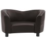 Hundesofa braunes Kunstleder 67x41x39 cm von vidaXL, Betten für Hunde - Ref: Foro24-170947, Preis: 78,38 €, Rabatt: %