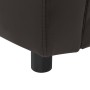 Hundesofa braunes Kunstleder 67x41x39 cm von vidaXL, Betten für Hunde - Ref: Foro24-170947, Preis: 78,38 €, Rabatt: %