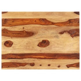 Superficie de mesa madera maciza de sheesham 25-27 mm 60x70 cm