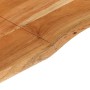 Mesa de comedor de madera maciza de acacia 180x90x76 cm