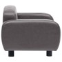Hundesofa graues Kunstleder 80x50x40 cm von vidaXL, Betten für Hunde - Ref: Foro24-170964, Preis: 118,02 €, Rabatt: %