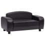 Kunstleder-Sofa für Hunde schwarz 80x50x40 cm von vidaXL, Betten für Hunde - Ref: Foro24-170965, Preis: 121,88 €, Rabatt: %