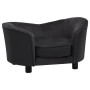 Sofá para perros felpa y cuero sintético negro 69x49x40 cm de vidaXL, Camas para perros - Ref: Foro24-171032, Precio: 115,08 ...