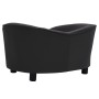 Sofá para perros felpa y cuero sintético negro 69x49x40 cm de vidaXL, Camas para perros - Ref: Foro24-171032, Precio: 115,08 ...