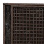 Caja de cojines Marrón 50 x 50 x 50 cm ratán sintético