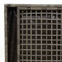 Caja de cojines Gris 50 x 50 x 50 cm ratán sintético