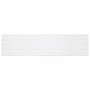 Paneles de pared 3D 14 unidades EPS blanco y rojo 100x25 cm