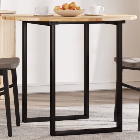 Tablero de mesa redondo madera maciza de acacia Ø90x2 cm Tablero de mesa redondo madera maciza de acacia Ø90x2 cm